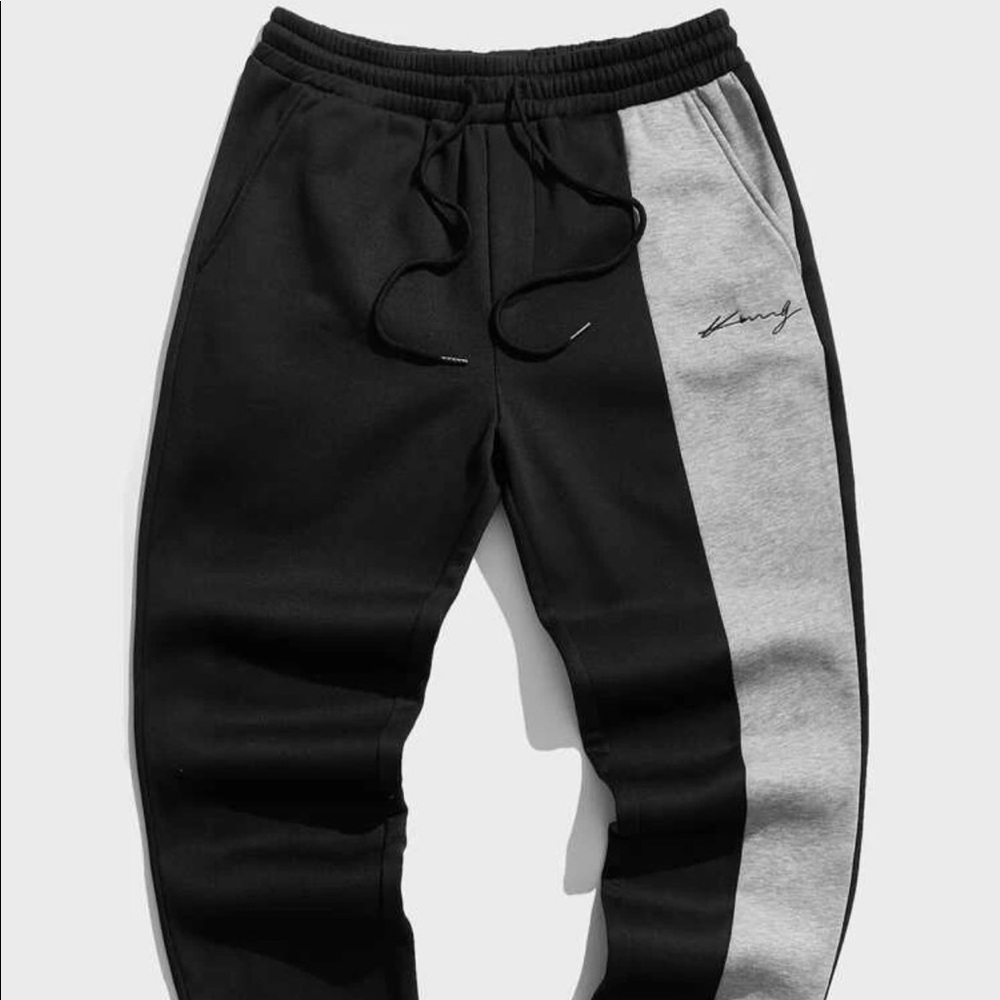 Mens drawstring sweatpants